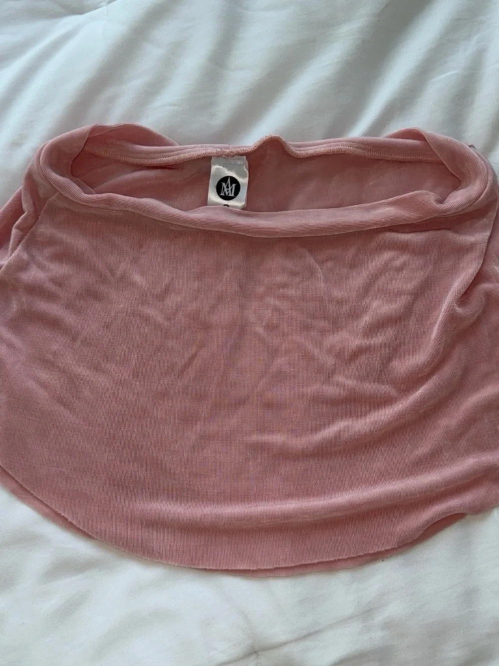 Pink bullet pointe skirt